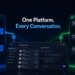 SMS and WhatsApp for business communication in one platform